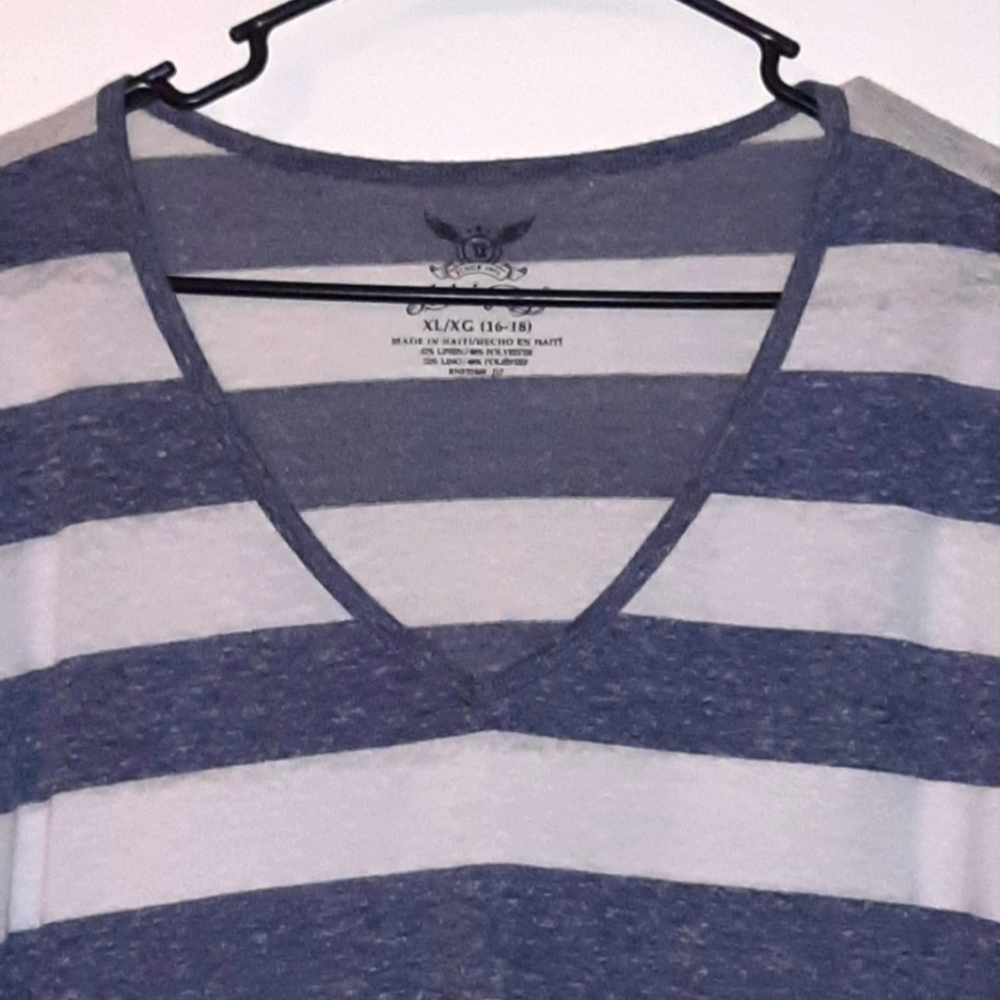 Striped, lightweight sweater